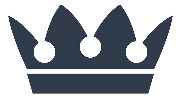 Símbolo de la mejor calidad Signo de la corona Logotipo Premium