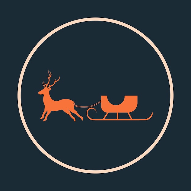 Símbolo de Navidad resumen hermoso fondo azul oscuro diseño de ilustración vectorial