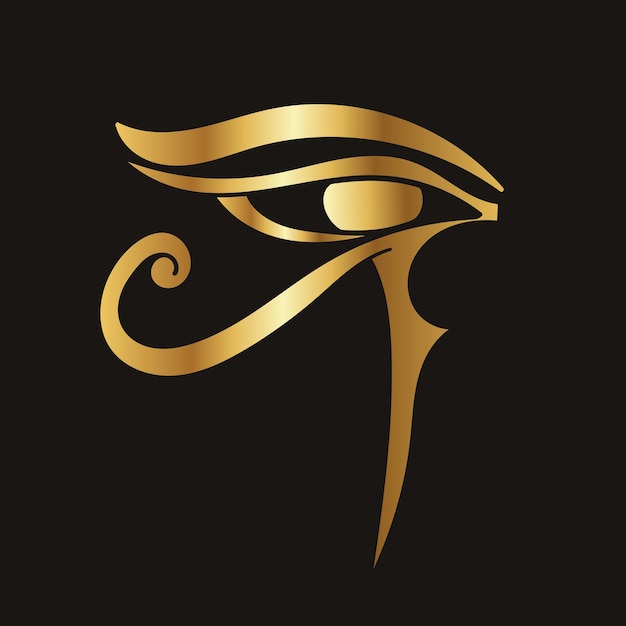 Símbolo del ojo de horus egipcio