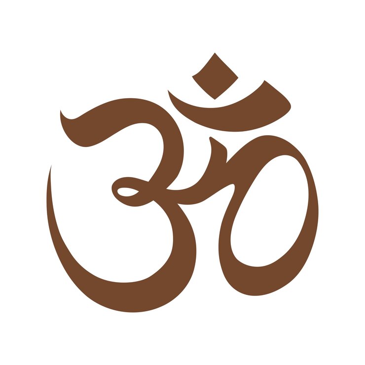 El símbolo Om, un ícono sagrado del hinduismo
