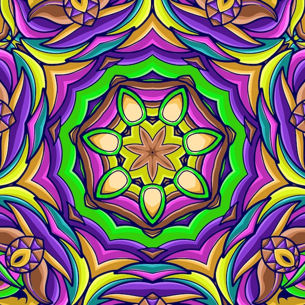 Vector símbolo papel tapiz vintage detallado y hermoso mandala ornamento fondo premium vector