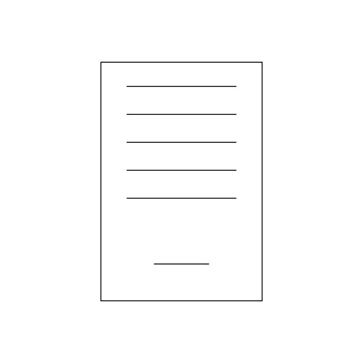 Vector símbolo vectorial de documento diseño de icono web de signo gráfico aislado