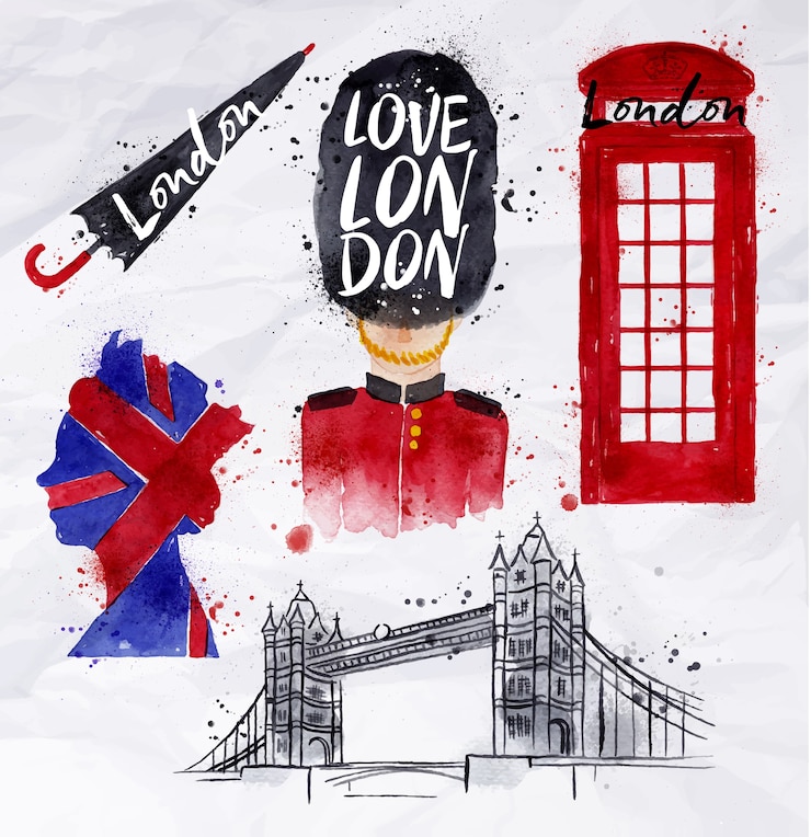 Vector símbolos de londres