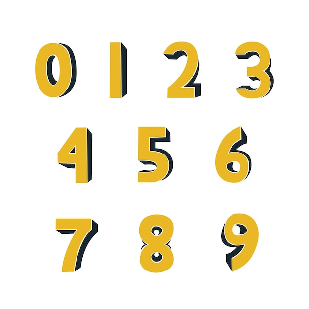 Símbolos matemáticos de dibujos animados dibujados a mano libre