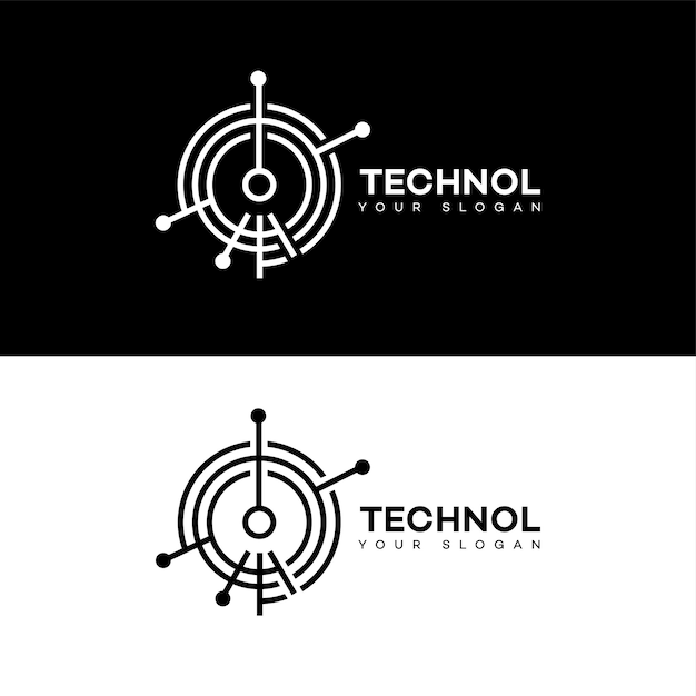 símbolos de tecnología logotipos