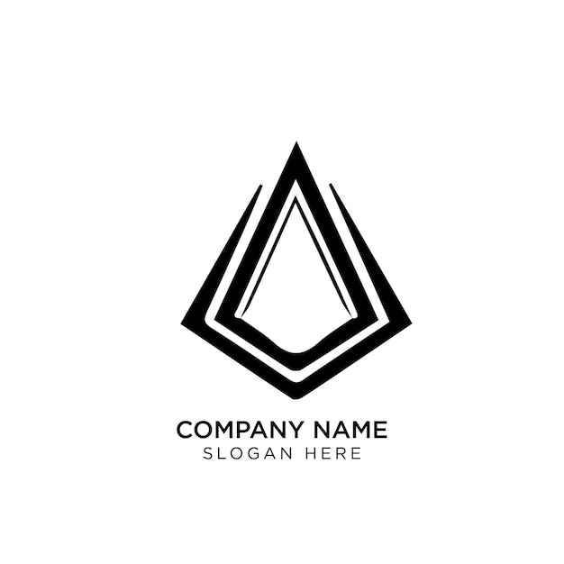 Vector símbolos vectoriales y diseño de logotipo marca identidad corporativa fondo blanco