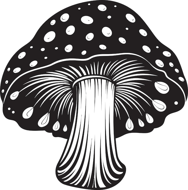 Simetría de esporas Logotipo de setas vectoriales Capsula Icono de setas de creatividad en el vector