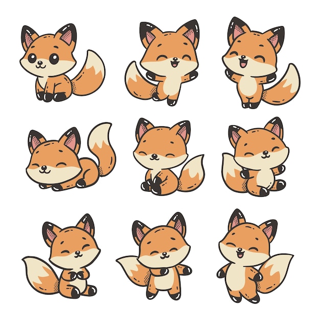 Los simpáticos personajes de dibujos animados de Fox
