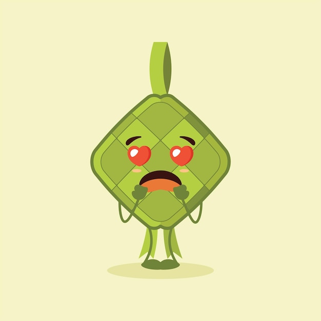 los simpáticos personajes de ketupat se enamoran de adorables