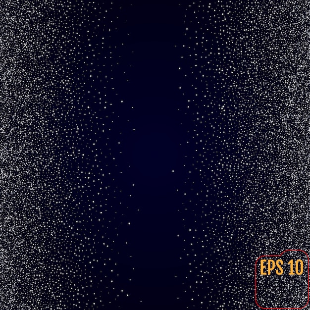 Simple estrellado Royal Blue Sky con brillantes estrellas simples