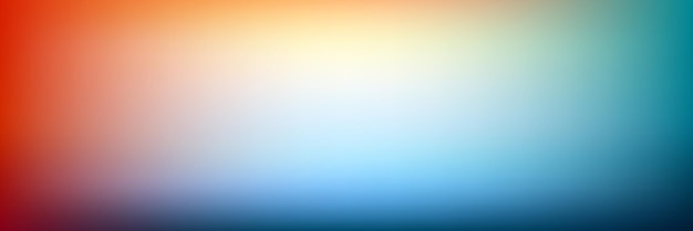 simple fondo panorámico de gradiente rojo y azul brillante
