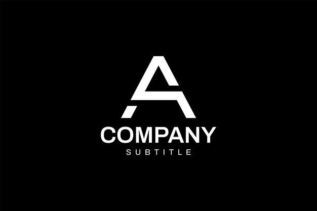 simple inicial moderna una ilustración vectorial de diseño de logotipo
