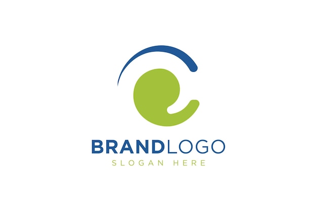 simple letra c icono del logotipo concepto de plantilla de diseño vectorial