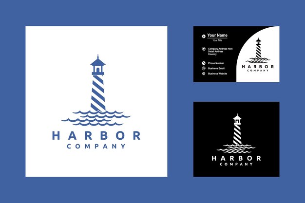 Simple lighthouse searchlight beacon beach tower icon logo vector design inspiration