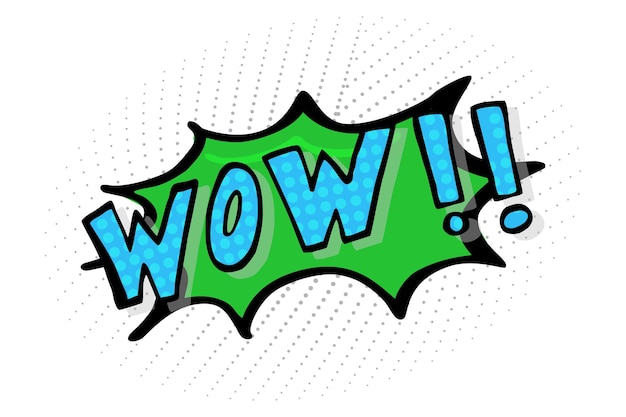 Simple Vector Hand Draw Sketch Gritar, wow, aislado en blanco