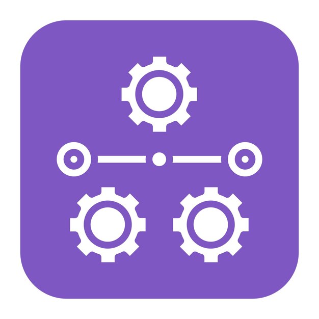 Simplificación de la imagen vectorial de iconos Se puede utilizar para Business Analytics