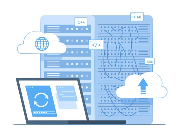 Sincronización de datos de computadoras portátiles con servidor de computación en la nube para tecnología de conexión de red inalámbrica