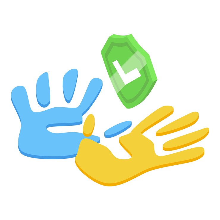 Vector síndrome abajo icono vector isométrico día del niño carácter de discapacidad