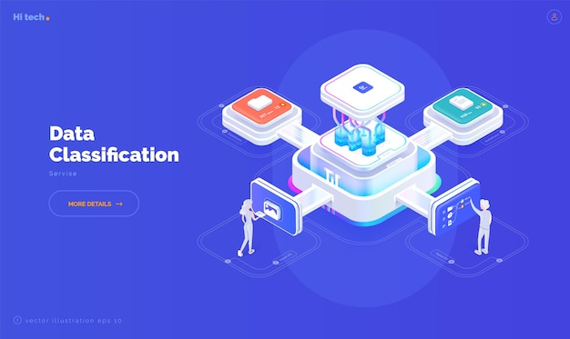 Sistema de clasificación electrónica de los datos corporativos