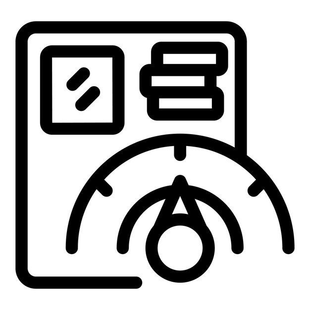 Sistema de monitoreo de la sala de servidores que muestra la carga y la temperatura de la CPU