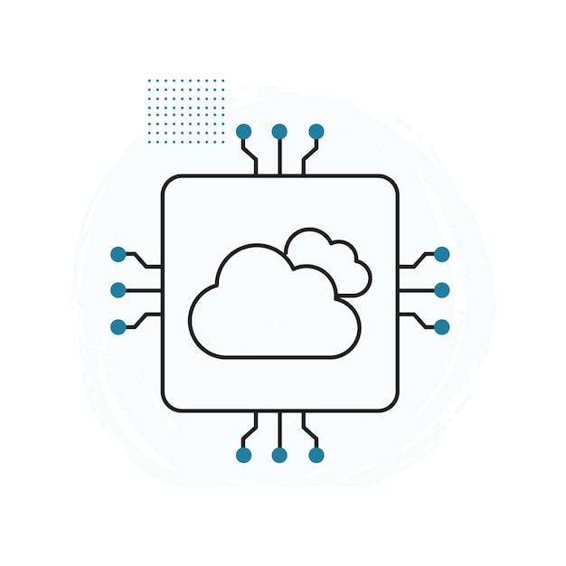 Sistema en la nube de IA para el diseño de íconos vectoriales de procesamiento automatizado