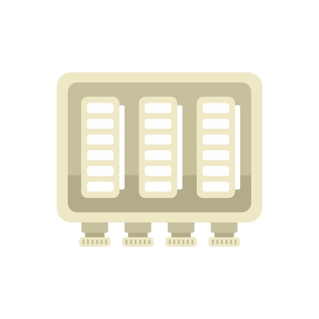 Sistema de rack de servidor para el almacenamiento de información digital en el centro de datos