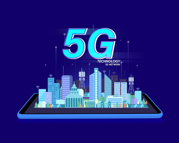 Sistema de red inalámbrica 5G