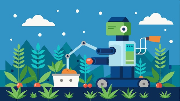 Un sistema robótico de cosecha de hierbas altamente avanzado que utiliza aprendizaje automático y artificial