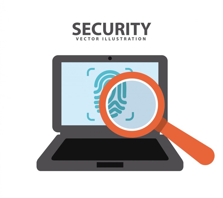 Vector sistema de seguridad