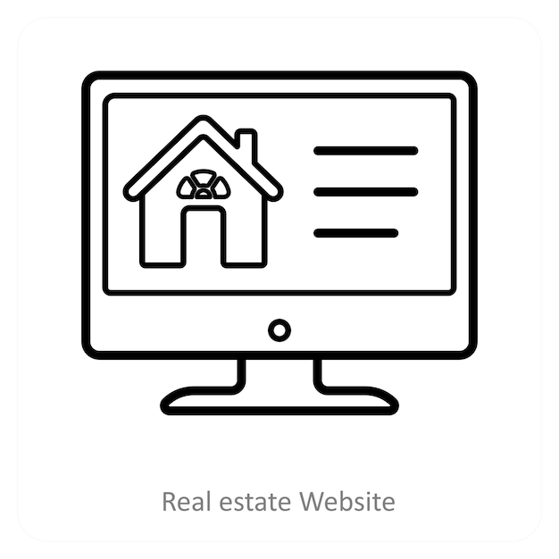 Sitio web de bienes raíces