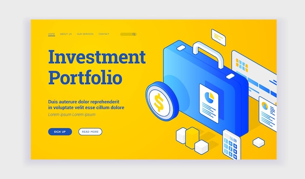 Sitio web de la cartera de inversiones
