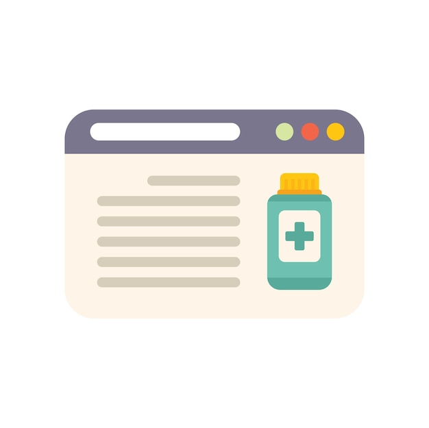Sitio web de farmacia en línea que ofrece productos médicos y medicamentos