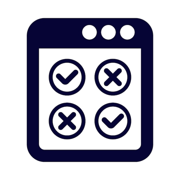 sitio web marca verificación web Verificar Aprobar el icono de comprobación del navegador