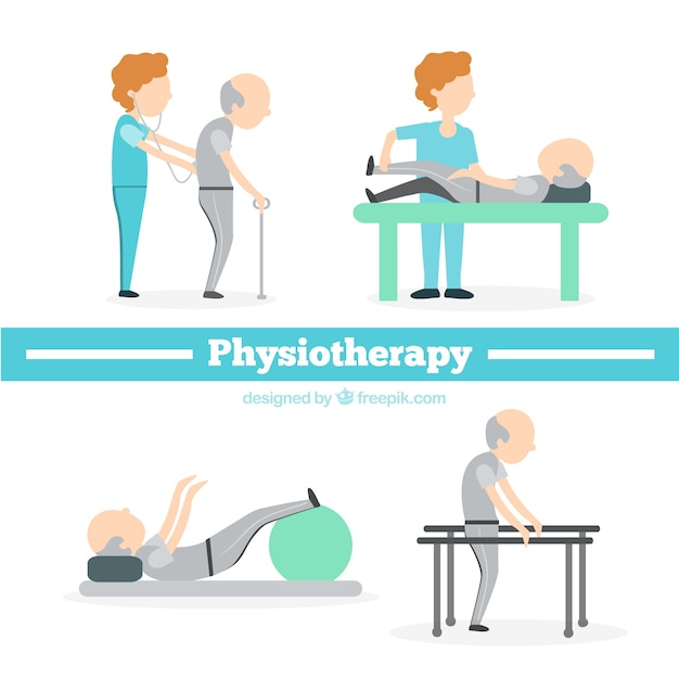 Situaciones de fisioterapia planas