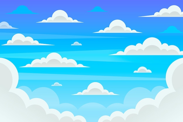 Vector sky - fondo para videoconferencia