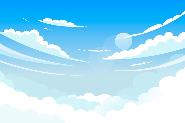 Vector sky - fondo para videoconferencia
