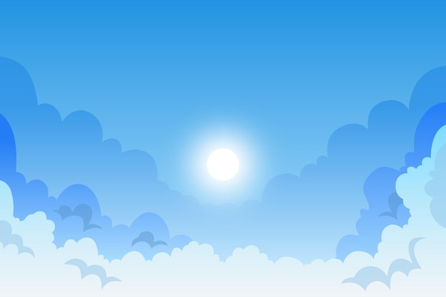 Sky - fondo para videoconferencia