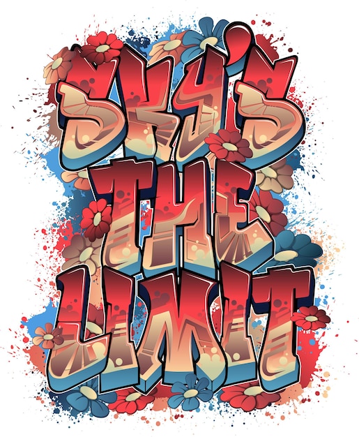 Sky's The Limit in Graffiti Art