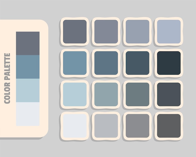 Slategray luces Slategrey luces acero azul lavanda paleta de colores RGB colores que coinciden armonioso