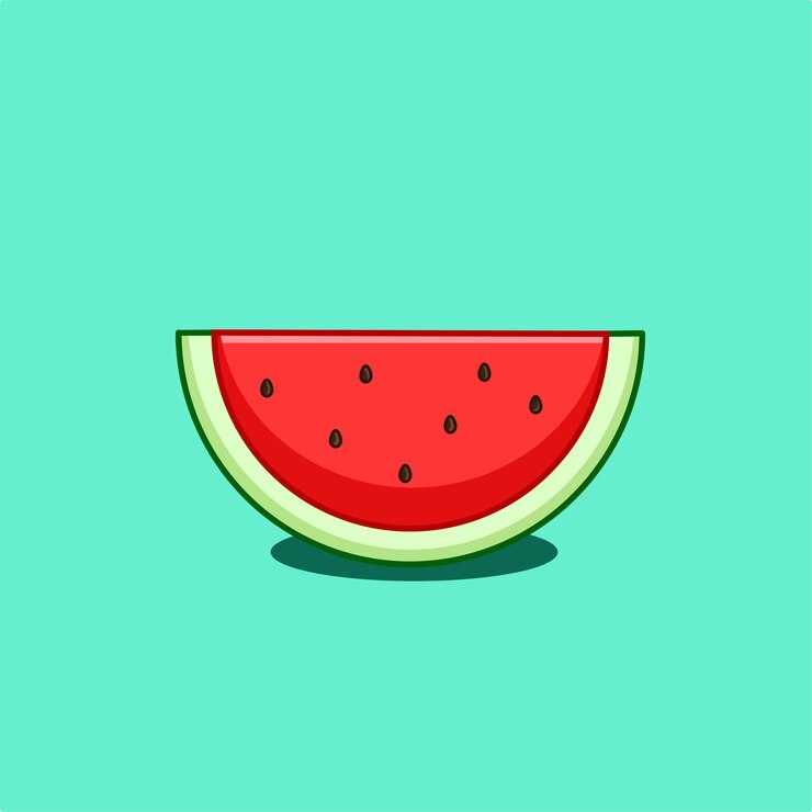 Slice de sandía de verano