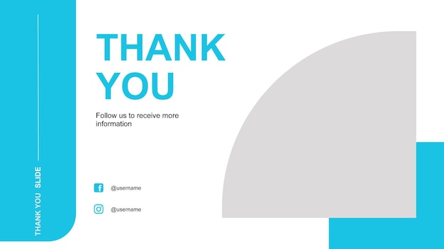 Slide de presentación de las gracias
