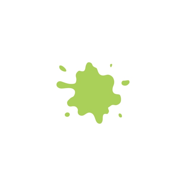 Slime green splash set goo (conjunto de salpicaduras verdes de limo)