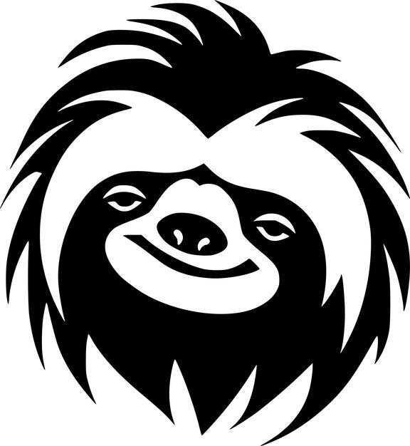 Sloth logo vector de alta calidad ilustración vectorial ideal para el gráfico de camisetas