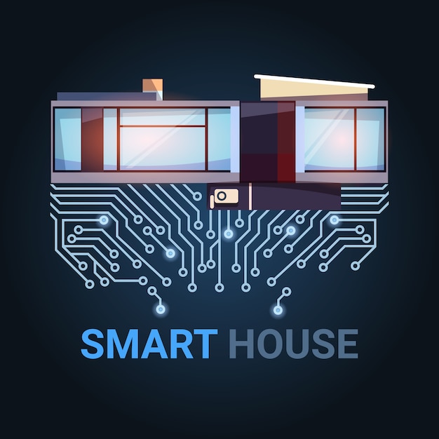 Smart house modern technology of automation