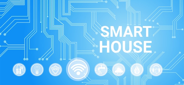 Smart House Technology Control System Icon Icongraphic