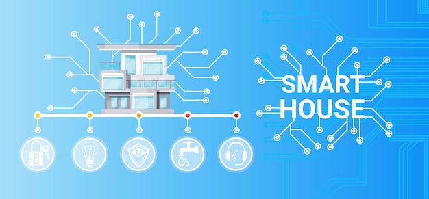 Smart House Technology Control System Icon Icongraphic