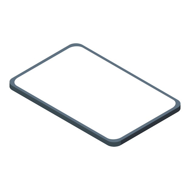 Smartphone con pantalla en blanco sobre una superficie blanca