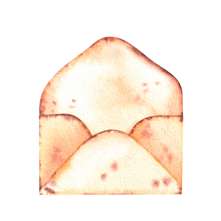 Vector sobre artesanal de acuarela