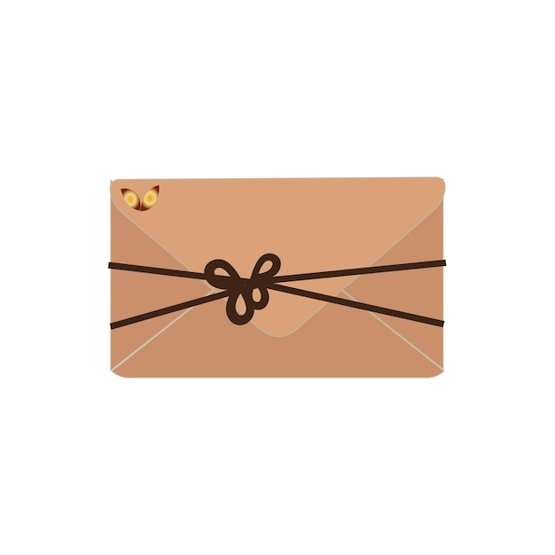 Sobre de carta con ilustración de vector de documento en papel cerrado abierto con un sobre de correo electrónico de mensaje