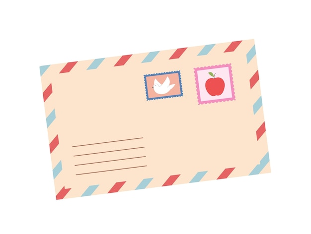 Sobre con concepto de correo
